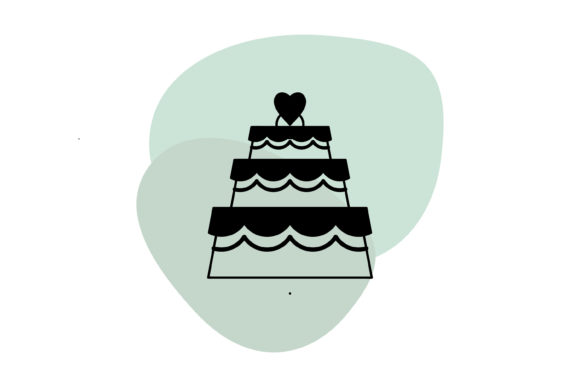Wedding Black Shape Party Cake Embroidery Design Review